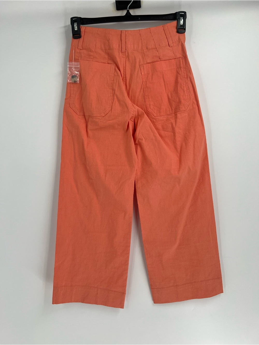 Maeve Colette Coral Wide Leg Crop Pants NEW - Picture 3 of 5